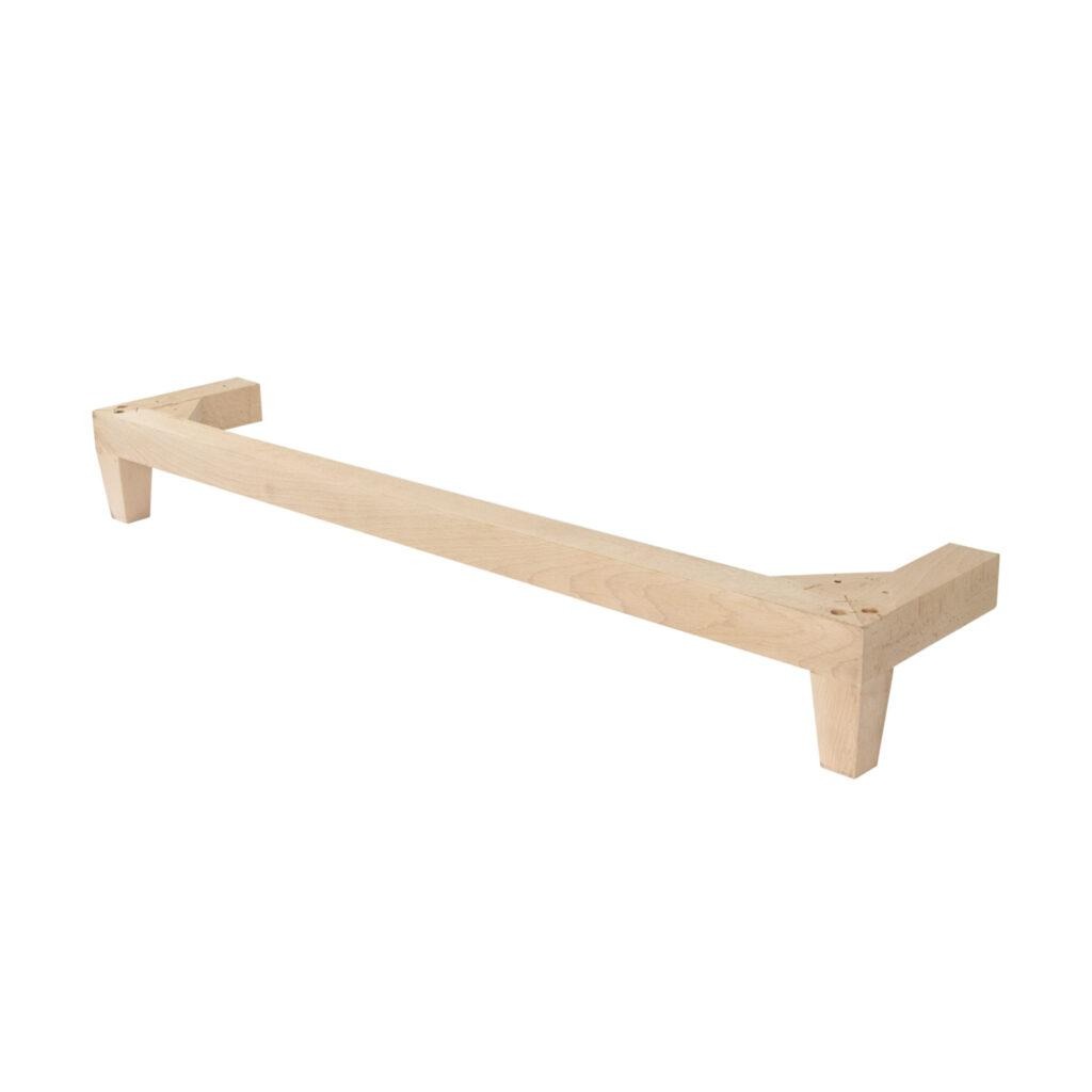 BRUBAKER Lampada Da Tavolo In Legno E Metallo Grigio – Altezza 33 Cm, Paralume In Tessuto, Attacco E14, Con Interruttore - 3