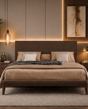 Testiera in Ecopelle | Elephant | Righe | 160X60 |