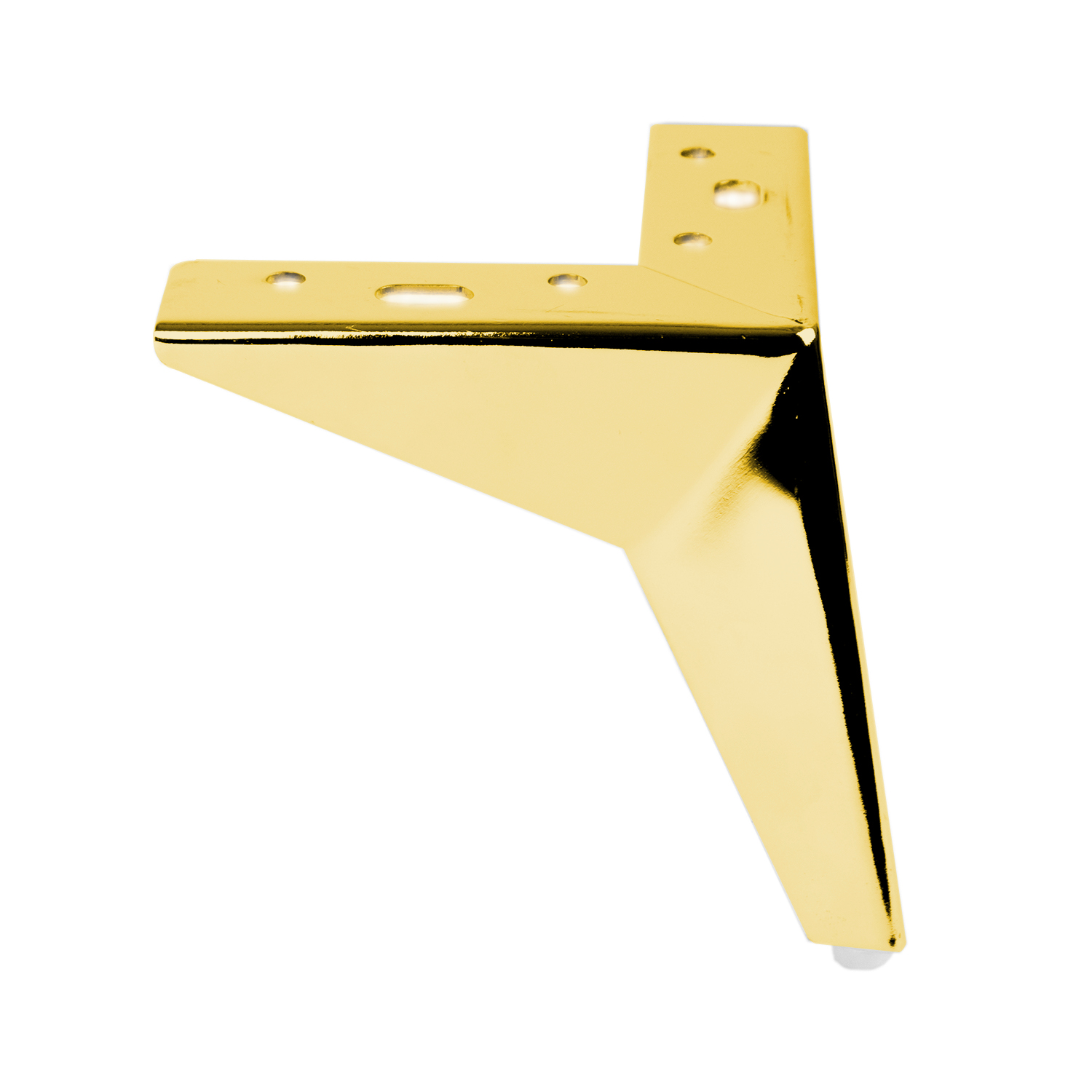 STARDUST 13 | SET da 4 Piedi e 16 viti | Oro | H.13 cm | Piedini per divani-poltrone |