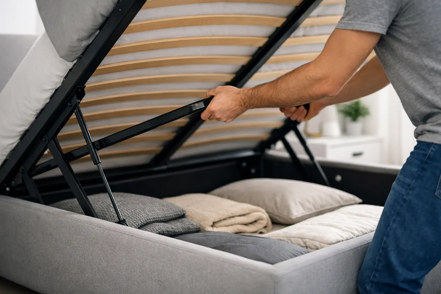 Come montare rete letto contenitore bene