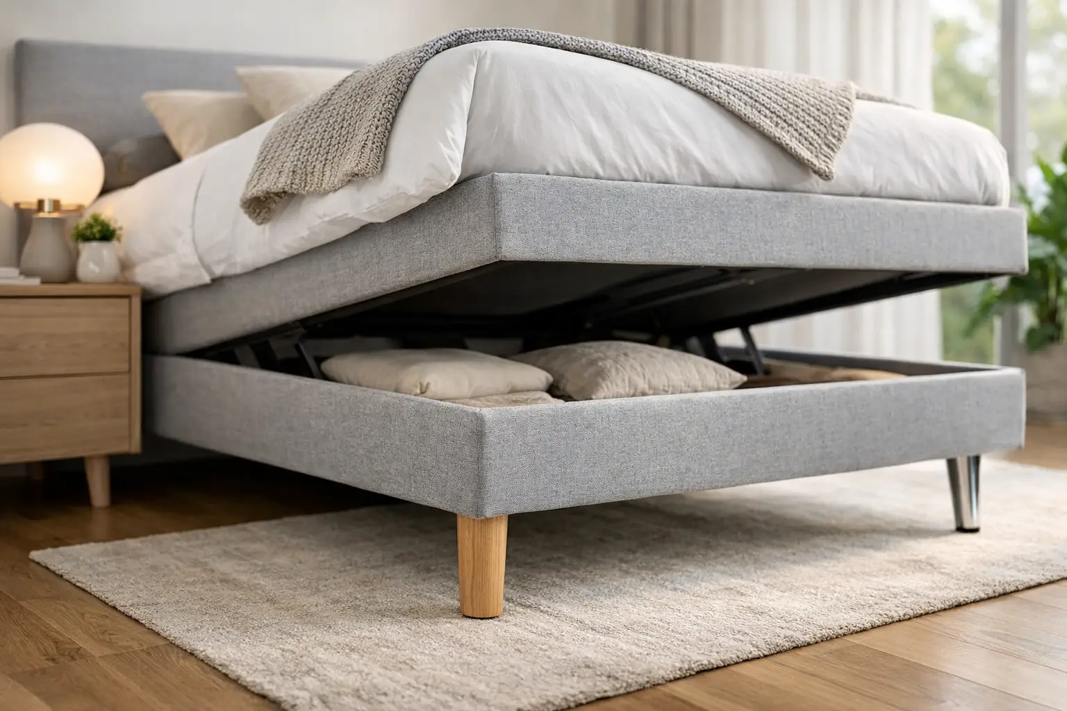 Piedini letto contenitore alti: come sceglierli
