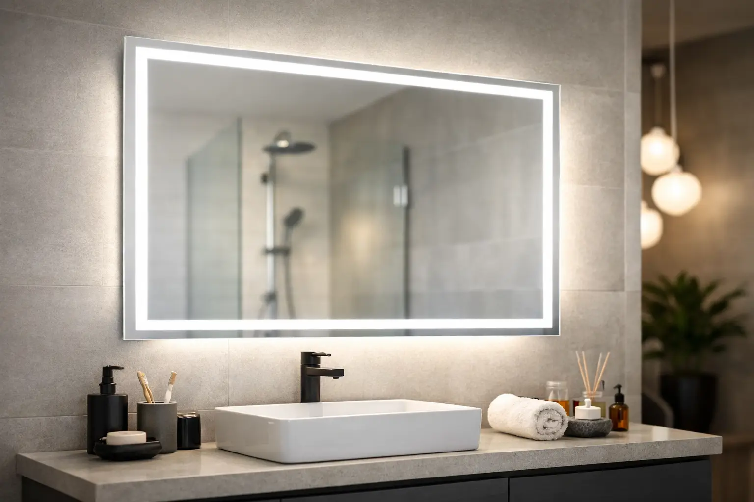 Specchio bagno con luce LED: come sceglierlo