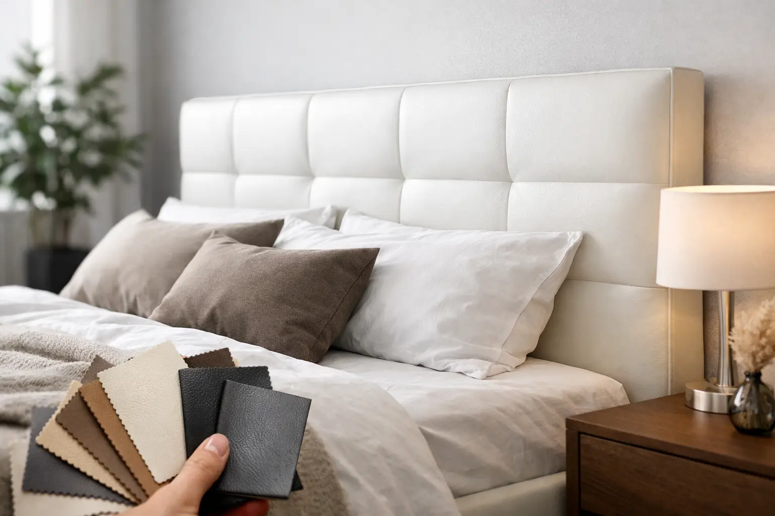 Testiera letto imbottita ecopelle: come sceglierla