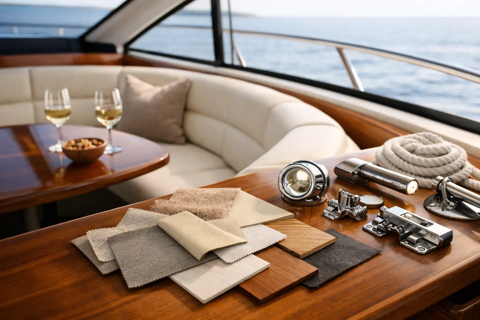 Come scegliere i componenti arredo nautica interni
