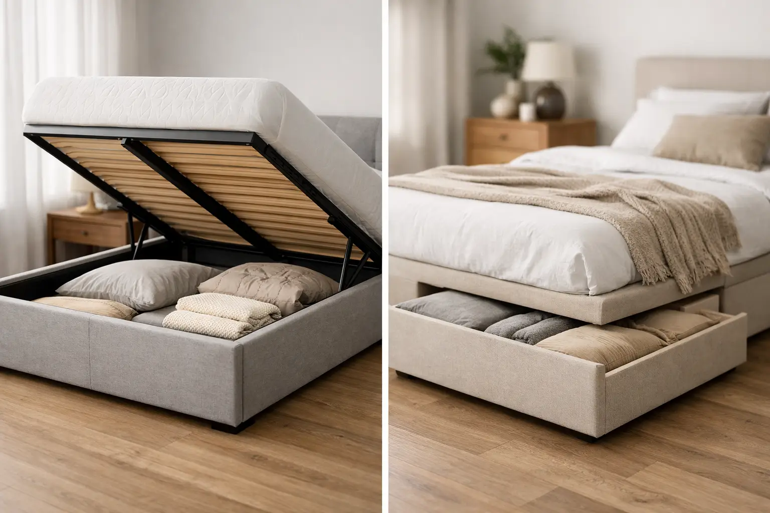 Letto contenitore o cassettone: quale scegliere?
