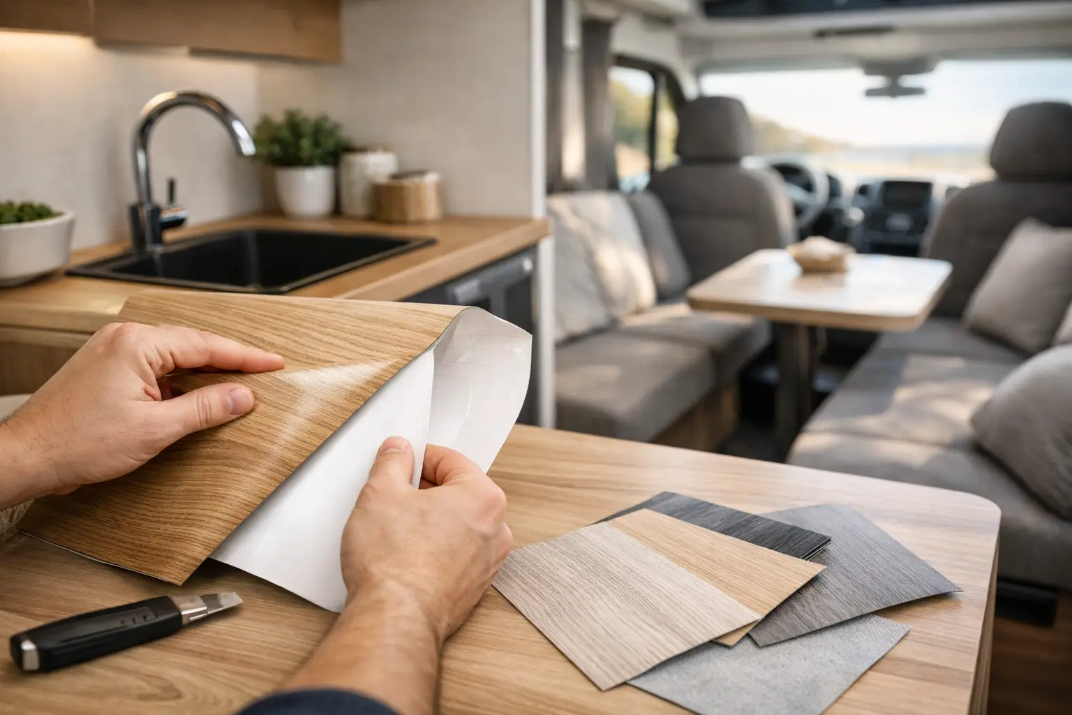 Rivestimenti adesivi per mobili camper: come sceglierli