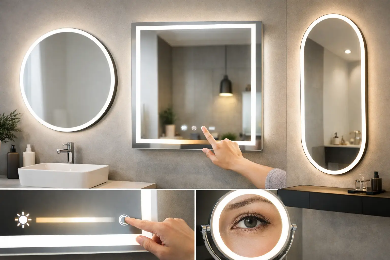 Specchi LED: come scegliere luce, forma e funzioni